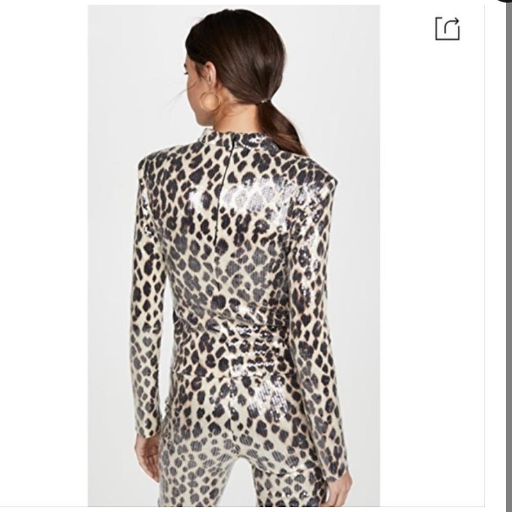 A.L.C SET Conan Sequin Leopard Set